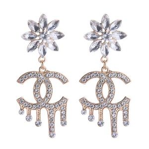 Fancy costume earrings